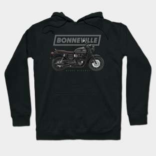 Triumph Bonneville T120 Black 16 black, sl Hoodie